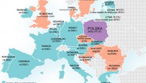 Historia poszerzania się strefy euro
