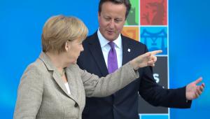 David Cameron i Angela Merkel