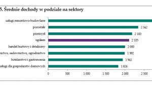 Dochody Ukraińców w Polsce, źródło: NBP