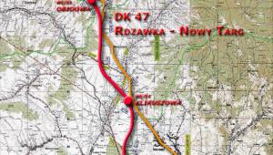 DK47 Rdzawka - Nowy Targ