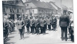 III powstanie śląskie. Oddział powstańczy w Rybniku, 1921 r. fot. mat. prasowe